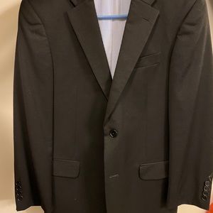 Black Tommy Hilfiger Suit (Jacket and Pants)